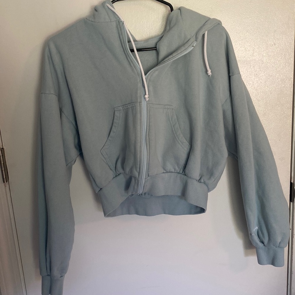 Heavy Manners Zip Crop Jacket